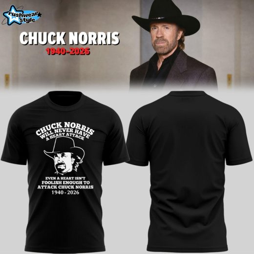 Limited Edition Thank You For The Memories Chuck Norris Shirt -Black