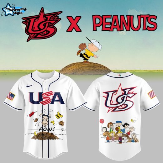 Limited Edition Usa Baseball x Peanuts Jersey 2026