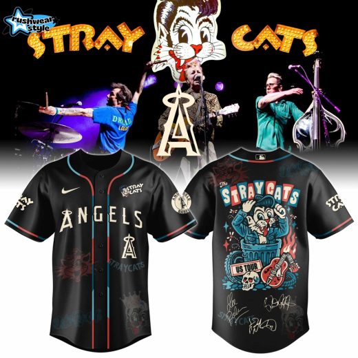 Los Angeles Angels Special Stray Cats US Tour 2026 Limited Edition Jersey