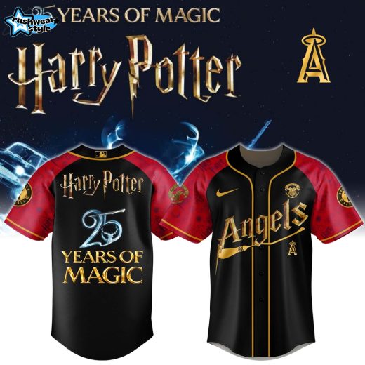 Los Angeles Angels x Harry Potter 25 Years of Magic Game Night 2026 Jersey Limited Edition Selling Out Fast Ver2