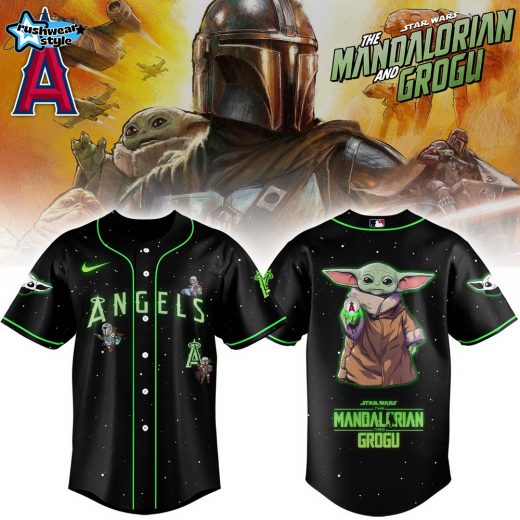 Los Angeles Angels x The Mandalorian & Grogu Jersey Limited Edition + Selling Out Fast