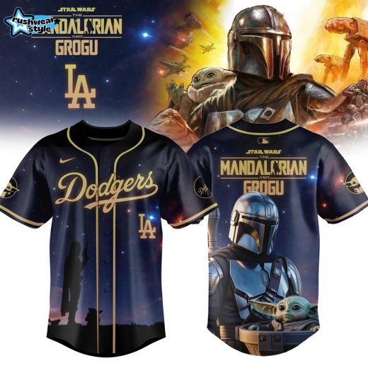 Los Angeles Dodgers MLB x Mandalorian & Grogu Limited Edition Jersey