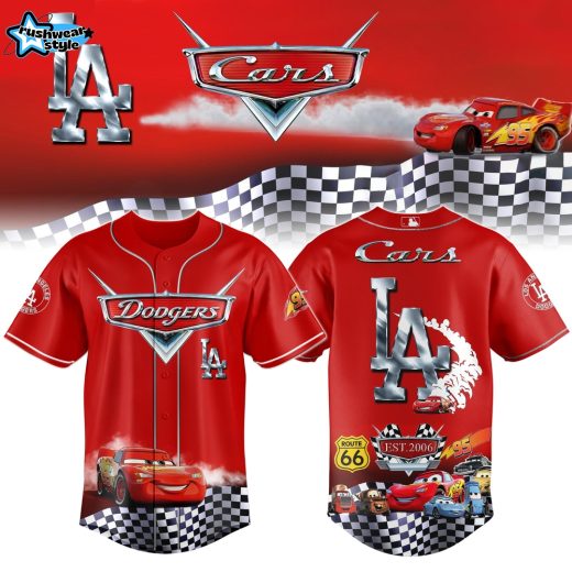 Los Angeles Dodgers Special Cars 20th Anniversary Limited Edition Jersey