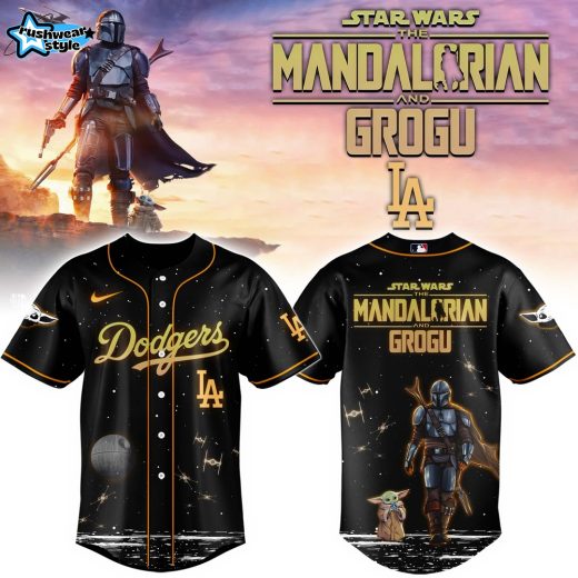 Los Angeles Dodgers Special The Mandalorian & Grogu Limited Edition Jersey