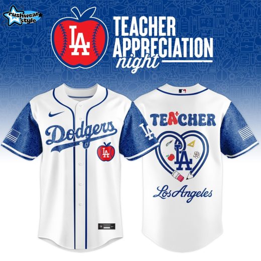 Los Angeles Dodgers Teacher Appreciation Night 2026 Limited Edition Jersey