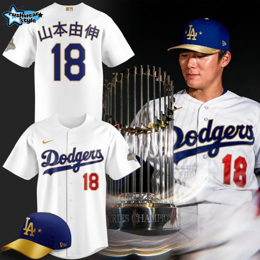 Los Angeles Dodgers Yoshinobu Yamamoto Nike White 2026 Gold Collection Kanji Stadium Jersey