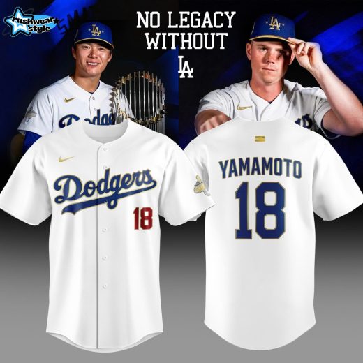 Los Angeles Dodgers Yoshinobu Yamamoto White 2026 Gold Collection Limited Editions Jersey