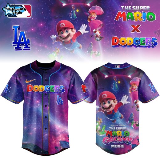 Los Angeles Dodgers x “SUPER MARIO GALAXY” Limited Edition – Jersey 1