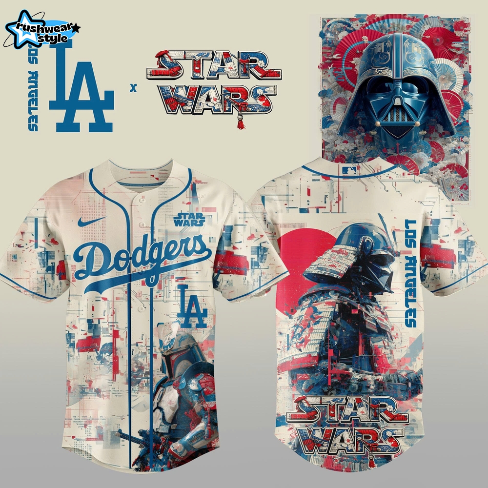 Los Angeles Dodgers x Star War Samurai Limited Jersey Los Angeles Dodgers x Star War Samurai Limited Jersey