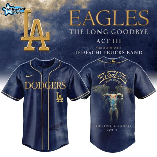 Los Angeles Dodgers x ‘The Long Goodbye’ Final Tour Baseball Jersey – Litmied Edition