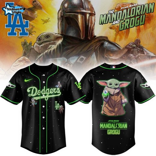 Los Angeles Dodgers x The Mandalorian & Grogu Jersey Limited Edition + Selling Out Fast