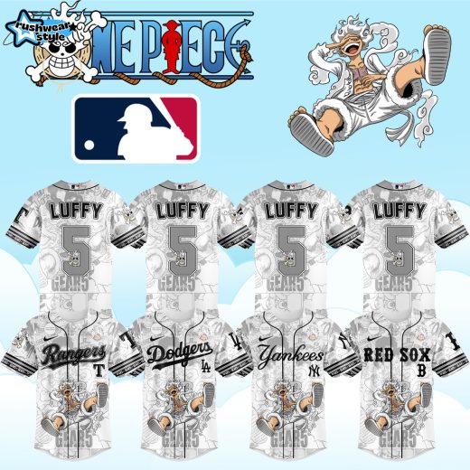 MLB ALL TEAM x One Piece Jersey Custom Name/Number (Luffy)
