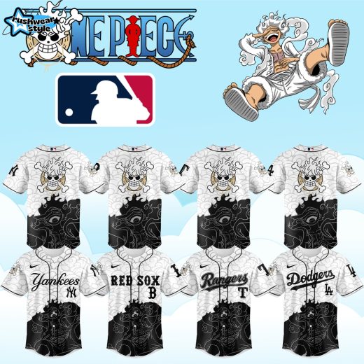 MLB ALL TEAM x One Piece Jersey (Luffy) Ver2