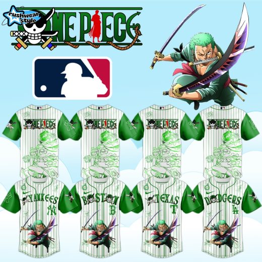 MLB ALL TEAM x One Piece Jersey (Roronoa Zoro)