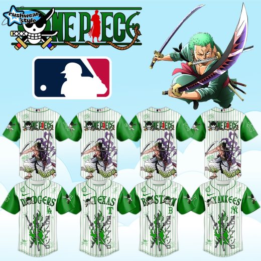 MLB ALL TEAM x One Piece Jersey (Roronoa Zoro) Ver2