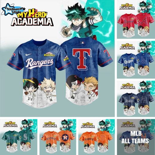 MLB All Teams X My Hero Academia Exclusive Jersey Ver2