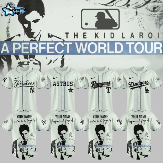 MLB All Teams x The Kid Laroi “A Perfect World Tour” Jersey (Custom Name)