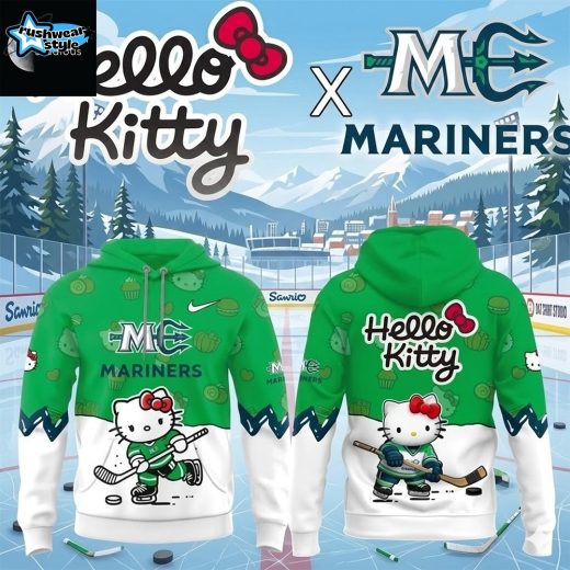 Maine Mariners Hello Kitty Edition Hoodie