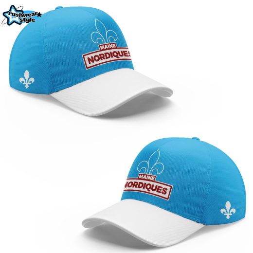 Maine Nordiques 2026 Powder Blue Cap