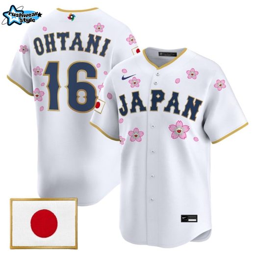 Men's Team Japan World Baseball Classic x Takashi Murakami Vapor Premier Jersey - Stitched