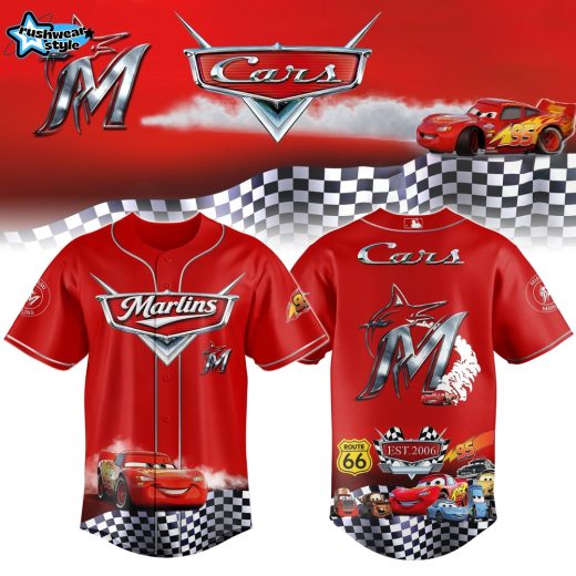 Miami Marlins Special Cars 20th Anniversary Limited Edition Jersey
