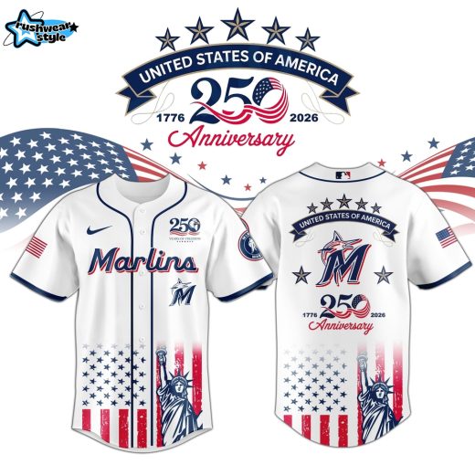 Miami Marlins USA 250th Anniversary Collector’s Jersey