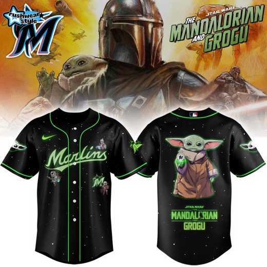 Miami Marlins x The Mandalorian & Grogu Jersey Limited Edition + Selling Out Fast