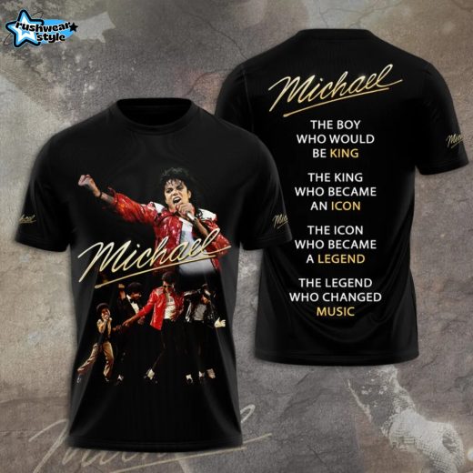 Michael Jackson Journey From Boy To Legend 3D Apparel