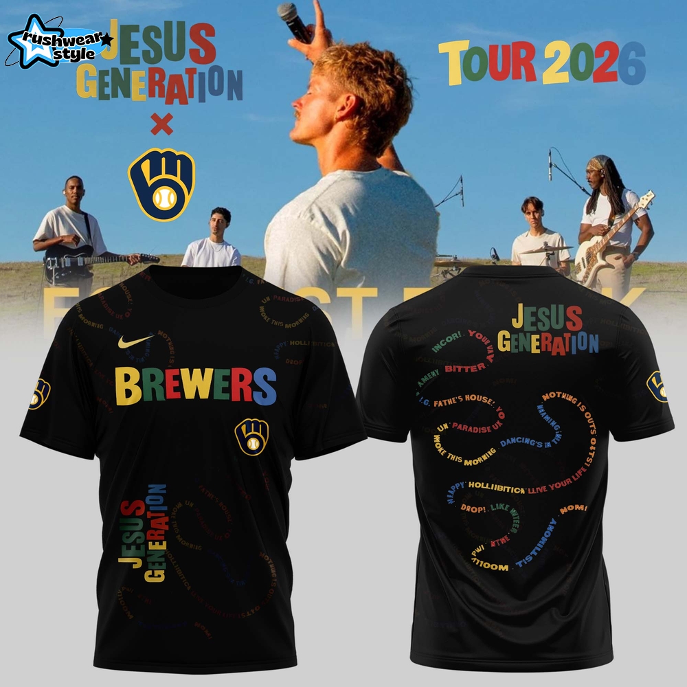 Milwaukee Brewers Jesus Generation Tour 2026 Shirt Milwaukee Brewers Jesus Generation Tour 2026 Shirt