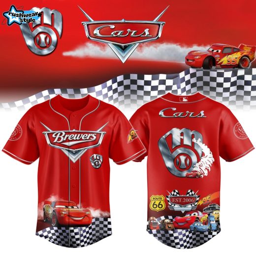 Milwaukee Brewers Special Cars 20th Anniversary Limited Edition Jersey