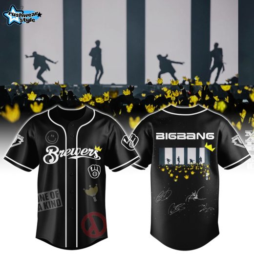 Milwaukee Brewers x BigBang The World Tour 2026 Jersey Limited Edition