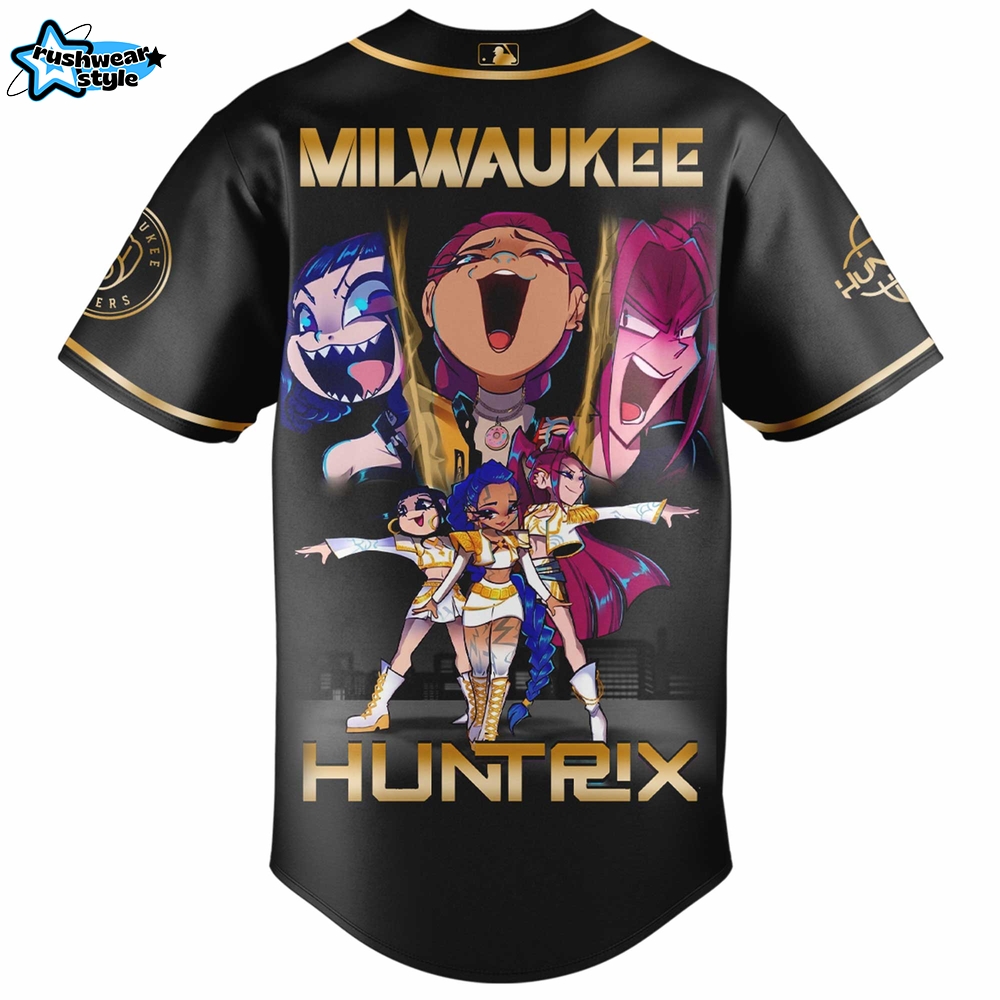 Milwaukee Brewers x “Golden” Kpop Hunter Demon Jersey Limited Edition + Selling Out Fast Milwaukee Brewers x “Golden” Kpop Hunter Demon Jersey Limited Edition + Selling Out Fast