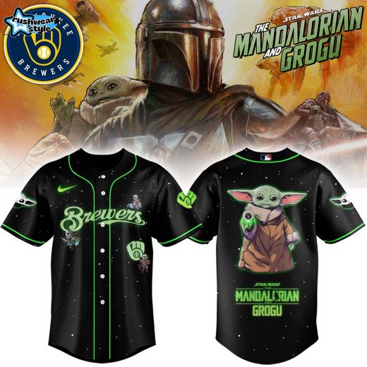Milwaukee Brewers x The Mandalorian & Grogu Jersey Limited Edition + Selling Out Fast