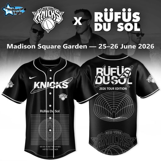 New York Knicks x RÜFÜS DU SOL Inhale/Exhale World Jersey