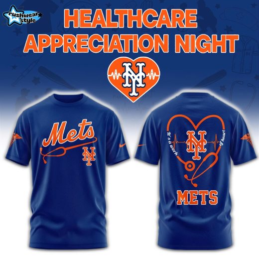 New York Mets Healthcare Appreciation Night 2026 Exclusive T-Shirt | Jogger | Cap V2