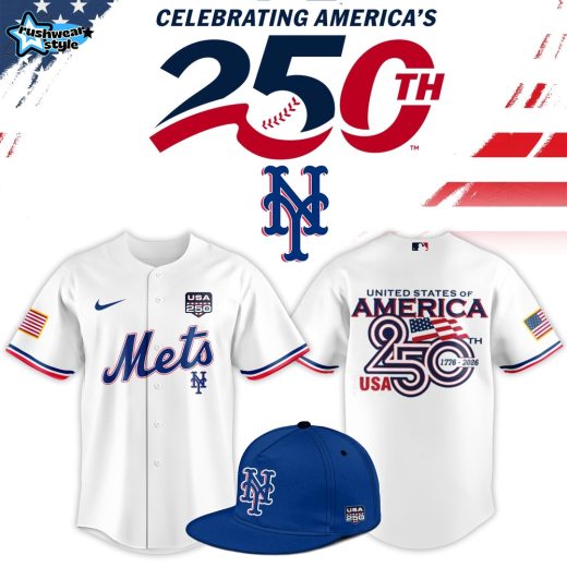 New York Mets USA 250th Anniversary Limited Baseball Jersey