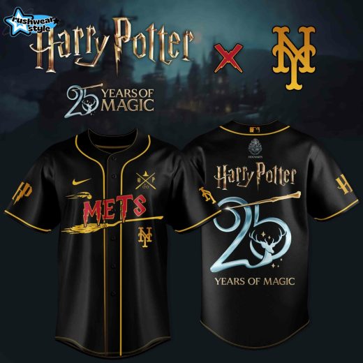 New York Mets x Harry Potter 25 Years of Magic 2026 Special Baseball Jersey