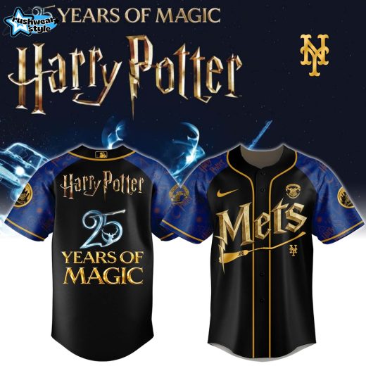 New York Mets x Harry Potter 25 Years of Magic Game Night 2026 Jersey Limited Edition Selling Out Fast Ver2