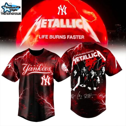 New York Yankees Metallica Special Edition Jersey