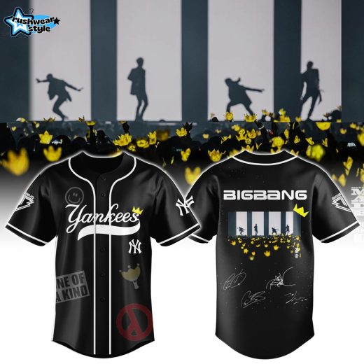 New York Yankees x BigBang The World Tour 2026 Jersey Limited Edition