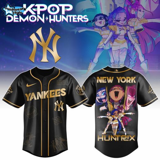 New York Yankees x “Golden” Kpop Hunter Demon Jersey Limited Edition + Selling Out Fast