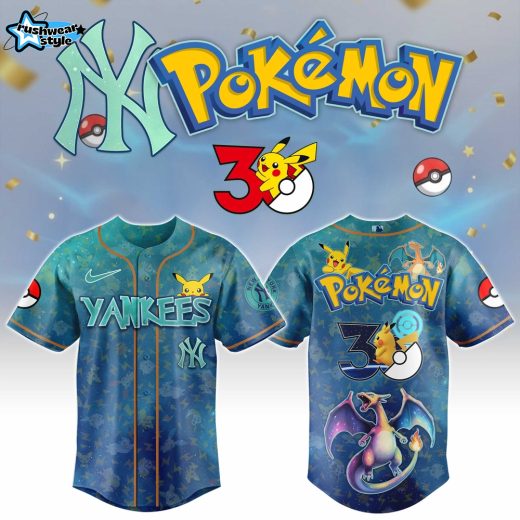 New York Yankees x Pokémon 2026 Special Edition Baseball Jersey