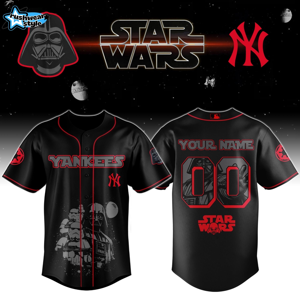 New York Yankees x Star Wars Dark Force 2026 Special Edition Jersey New York Yankees x Star Wars Dark Force 2026 Special Edition Jersey