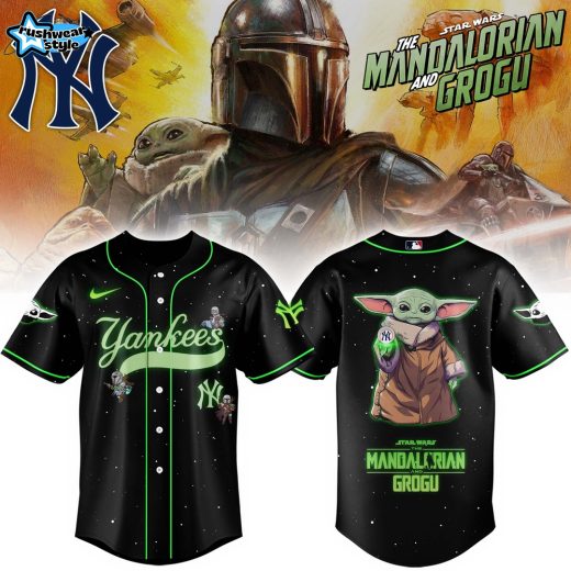 New York Yankees x The Mandalorian & Grogu Jersey Limited Edition + Selling Out Fast