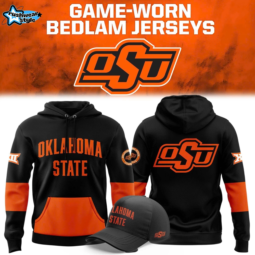 OSU Cowboys Hockey “Bedlam Rivalry” Special Release Pullover Hoodie OSU Cowboys Hockey “Bedlam Rivalry” Special Release Pullover Hoodie