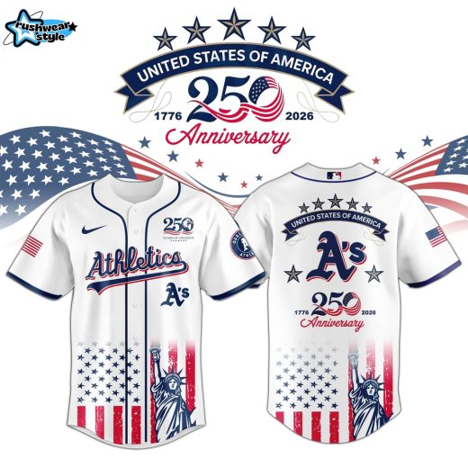 Oakland Athletics USA 250th Anniversary Fan Jersey