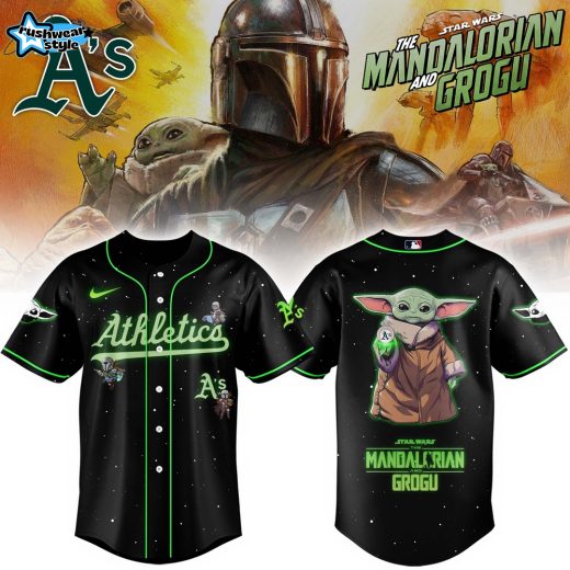 Oakland Athletics x The Mandalorian & Grogu Jersey Limited Edition + Selling Out Fast
