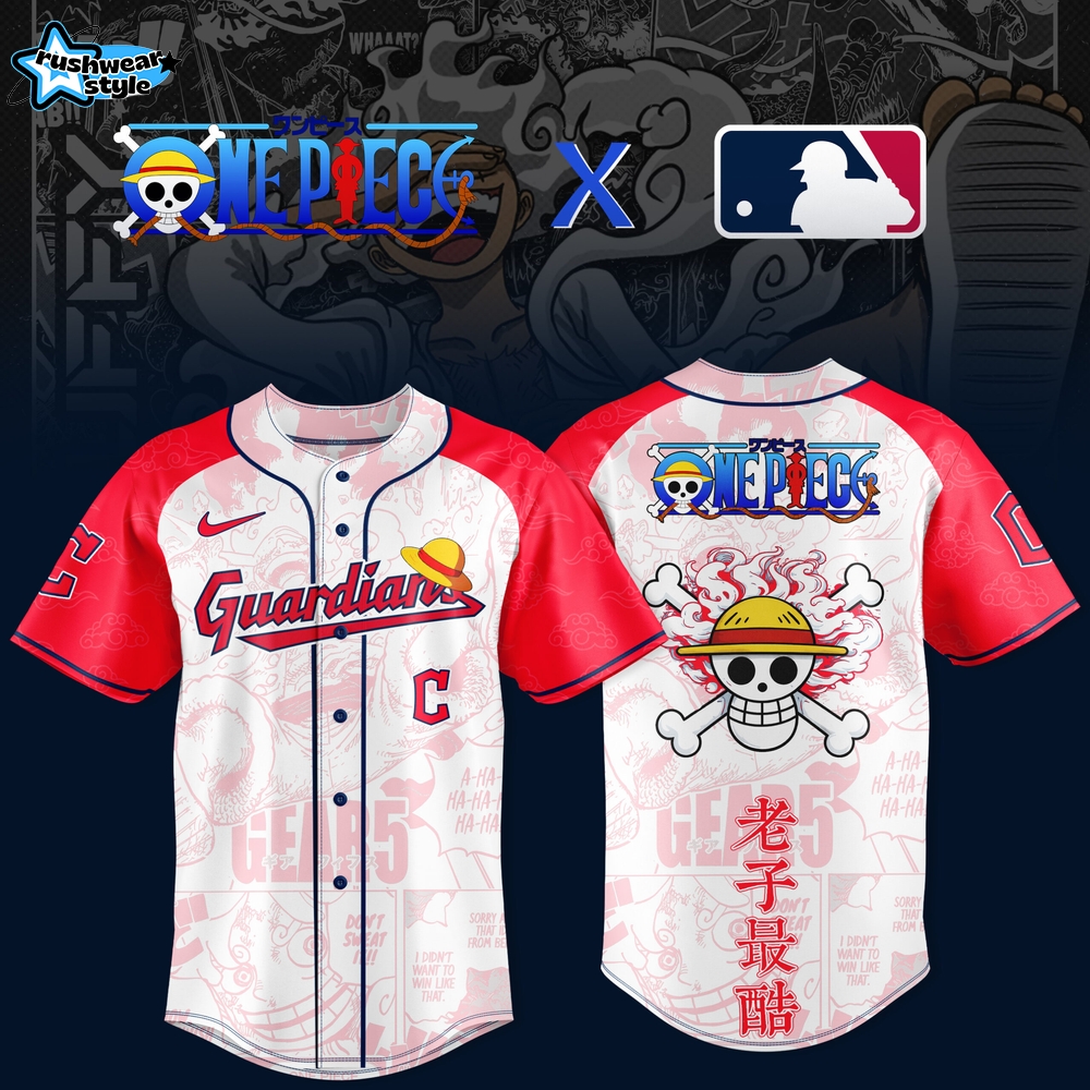 One Piece x Cleveland Guardians MLB 2026 Edition Jersey One Piece x Cleveland Guardians MLB 2026 Edition Jersey