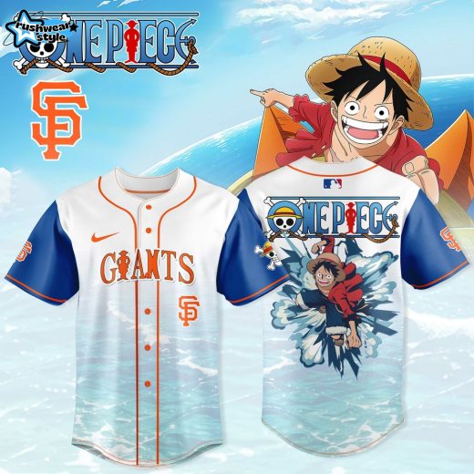 One Piece x MLB Jersey Collection ( Luffy )