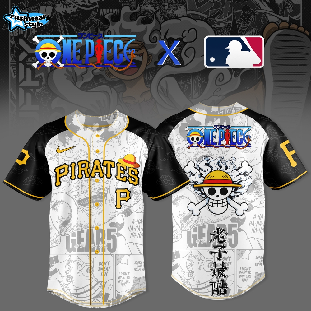 One Piece x Pittsburgh Pirates MLB 2026 Edition Jersey One Piece x Pittsburgh Pirates MLB 2026 Edition Jersey